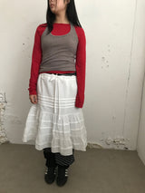 Chihiro Pintuck Midi Skirt (2 Colors)