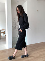 FRILL CAPRI PANTS (3C)