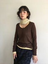 Joupe check long skirt (2color)