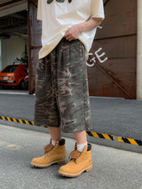 Bone Camo Bermuda Sweat Pants