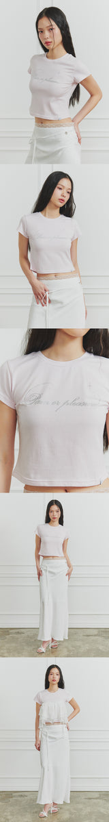 SPARKLE TEE pink