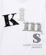 メッシースターチェックアップリケT White