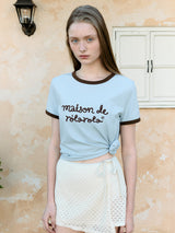 MAISON DE ROLA ラッシュガード ブルー