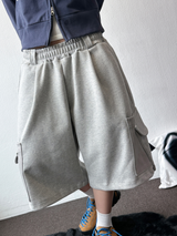 Similar Color Block Keyring Cargo Bermuda 3 Color 