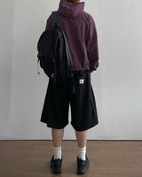 Burnt Check Hood Windbreaker