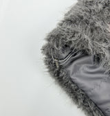 No.1541 boucle fur hood JK