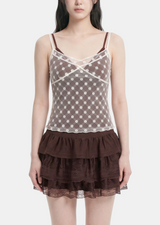 Arielle Lace Layered Camisole