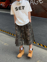 Bone Camo Bermuda Sweat Pants