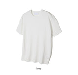 RIB ROUND MUSCLE FIT KNIT