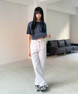 ピグメント クロップ ハーフ ティーシャツ [ファイブカラー]