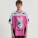 Maltese GOOREUM mesh jersey half sleeve T-shirt