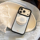 マザーオブパール フィッシュ ゴールドフレーム マグネティック iPhone ケース