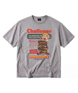 LBバーガーチャレンジウォッシュドT (Grey)