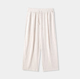 Bonnell Crinkle Stripe Wide Pants