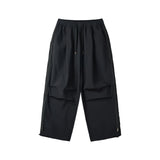 Jet Side Zipper Wide Balloon Pants