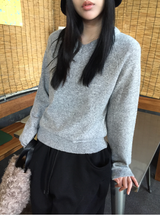 グリルーズフィットVネックウールニット（8c）