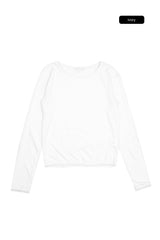 Selira lace slim tee