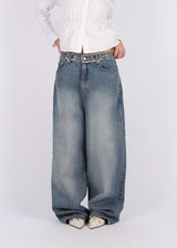 DIA EYELET DENIM