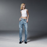 2X WASHED DENIM-BLUE