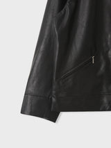 Storm Leather Zip Jacket