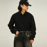 PAN Peach Two-pocket Work Shirts