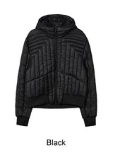 Panel crop duck down lightweight padding