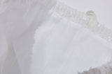 Lace Flower Shoulder&Cross Bag_White