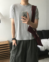 Core Cropped Waffle Short Sleeve T