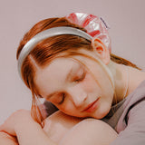 SIMPLE SHINY SCRUNCHIE (PINK)