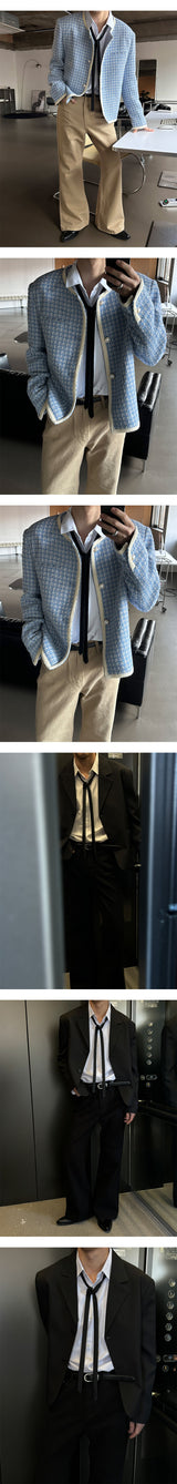 [Unisex] スリムロングタイ