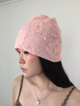 Sunflower Knit Beanie (3color)