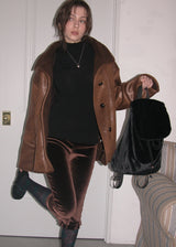 Soft Fur Backpack_Black