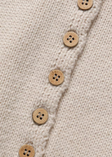 Nuts sleeveless knit_beige 