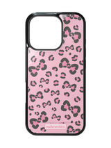 ribbon leopard glass case