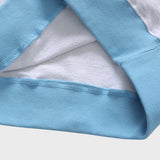 Hand logo Raglan Sweatshirt / Ash Gray-Skyblue [Women]