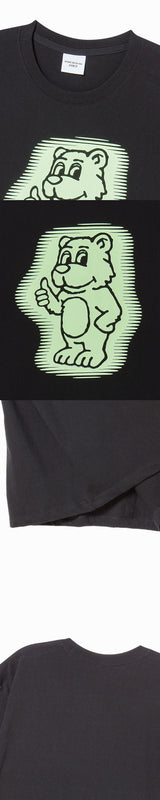 25FW AC ベアネオン半袖Tシャツ ブラック