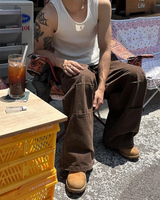 [Unisex] ダイイングタックカーゴパンツ(3color)