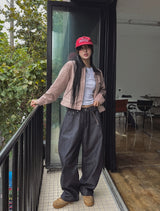 ディアノロウバルーンデニムパンツ