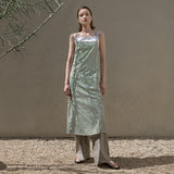 (OP-6166)STRING UTILITY NYLON DRESS