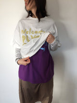 【即日発送】YWD WELCOME T-SHIRTS_IVORY (1color)