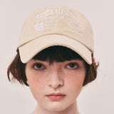 Unbalance Ball Cap_Beige