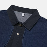 Moss Color Denim Jacket (2color)