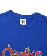 サイケ ロゴ SS Tシャツ ブルー(CV2FMUT505A)