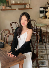 BT Linen Round Simple Knit Cardigan (10color)