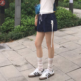 ラフェンバンディングリボンポケットショートパンツ