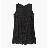 FLORAL MIDI ONE-PIECE  (Black)