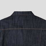 Friendly Pintuck Trucker Denim Jacket