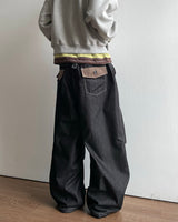 Checker Nonfade Denim Pants