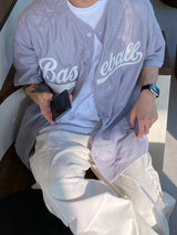 base ball Mesh short sleeves 3C