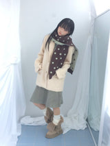 soft corduroy banding skirt